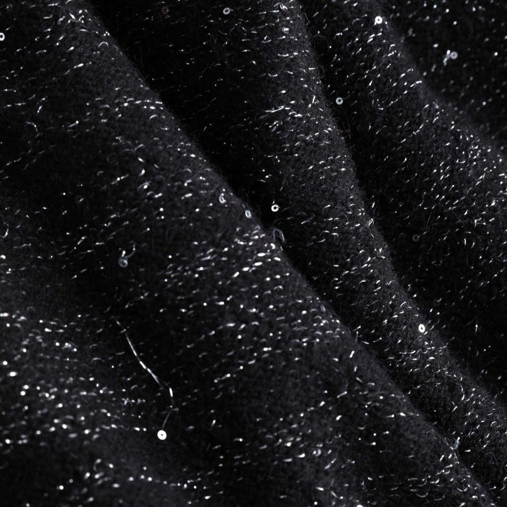 Cider Sprinkled In Fairy Dust Black Cardigan Sz Medium - Picture 6 of 9